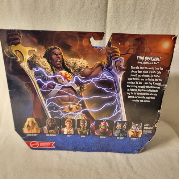 Masters of the Universe Revelation King Grayskull -- ITEM #1593 - Picture 2 of 5